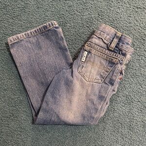 Cinch Denim Jeans with Yellow Stitching
